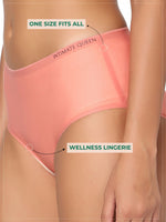Load image into Gallery viewer, Lemon bae seamless underwear in salmon
