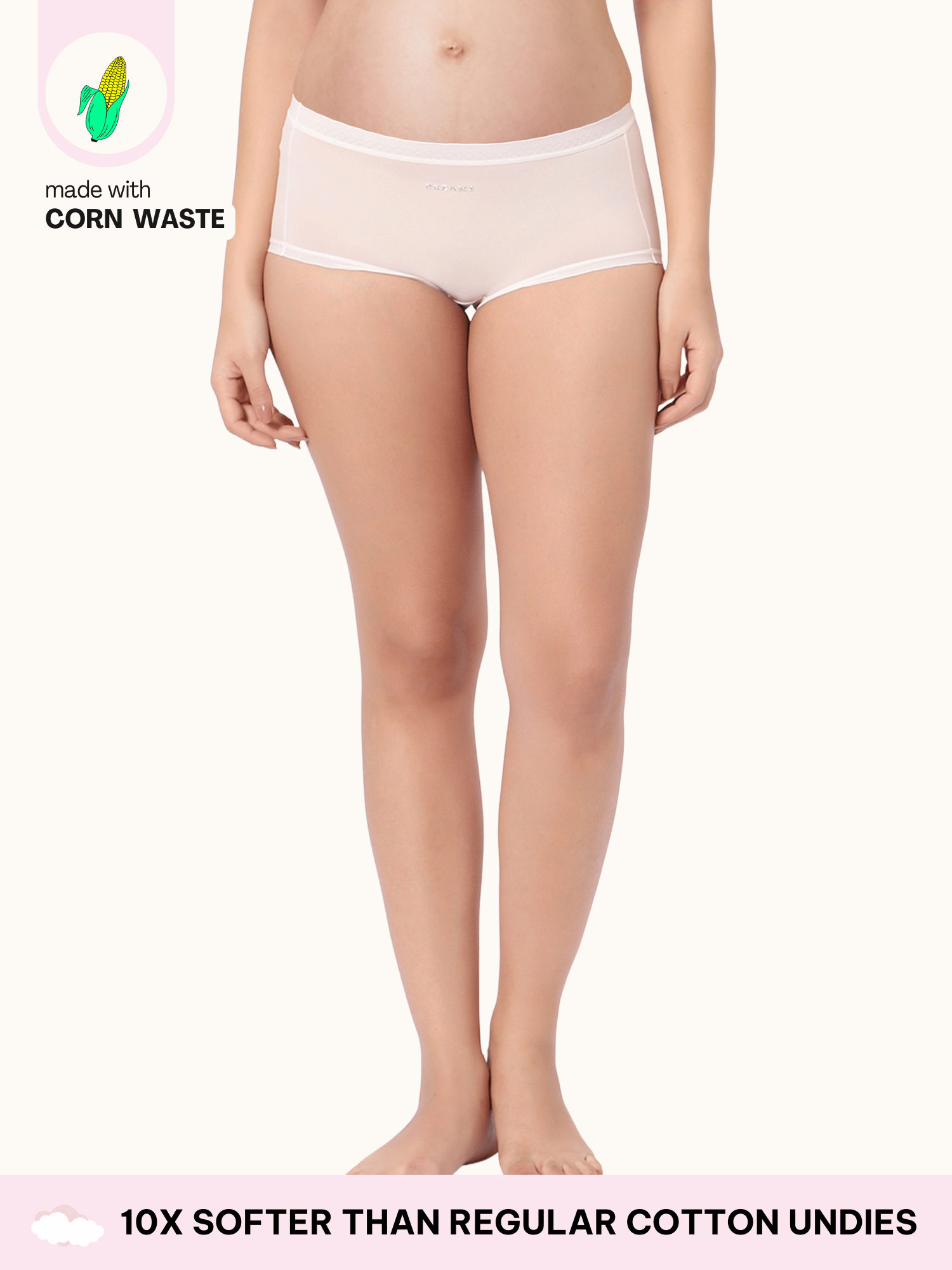 Maternity Corn Bae Full Coverage Boy Shorts Underwear
