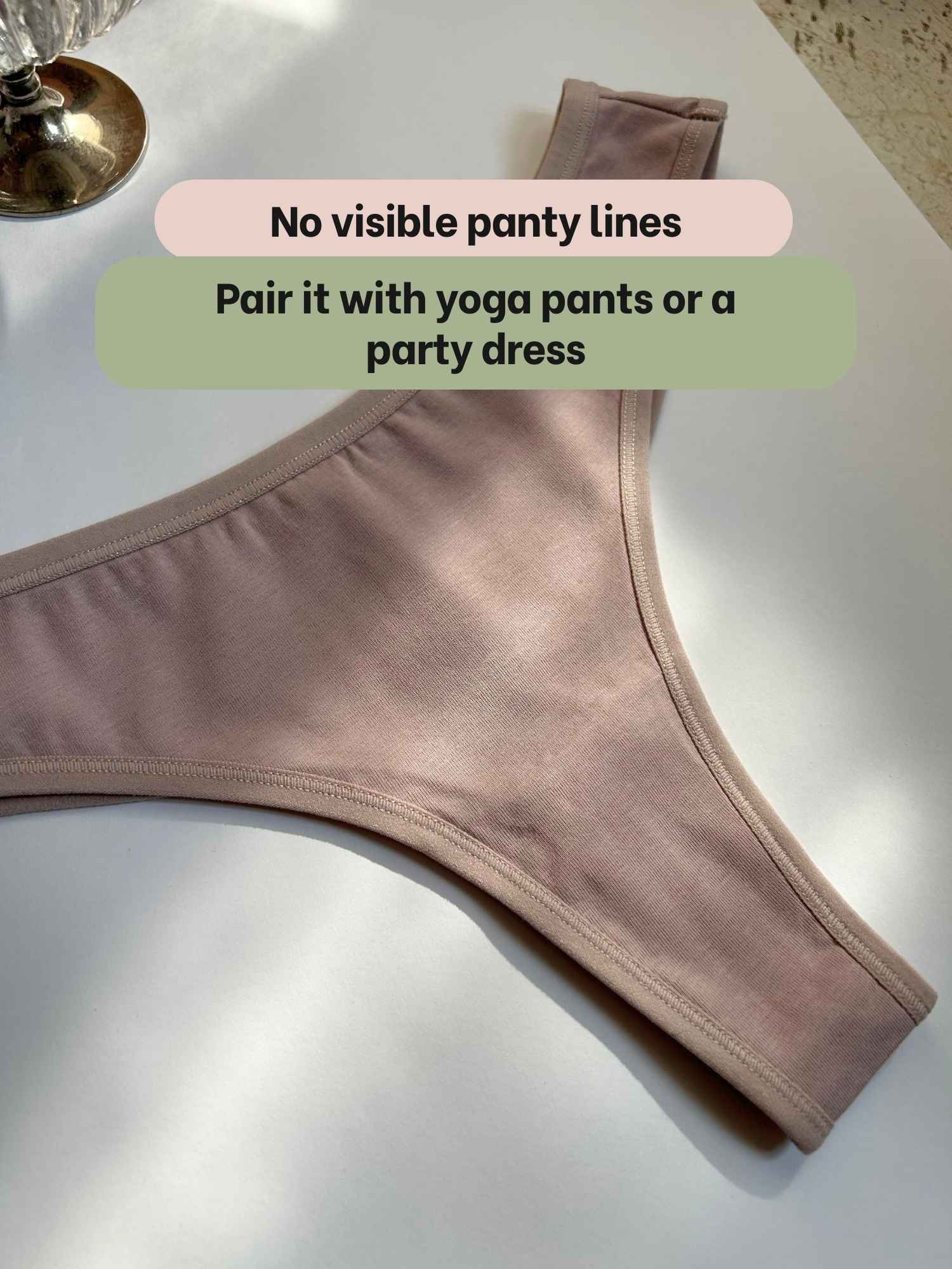 🌱 CottonEssence Thongs