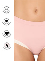 Load image into Gallery viewer, Yew Tree Bae Full Coverage Hipster Undies in dull pink color
