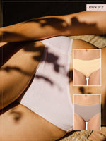 Load image into Gallery viewer, Bundles - Cotton Seamless Hipster Full Coverage Underwear