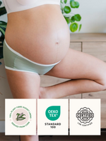 Load image into Gallery viewer, 🤰 Maternity Soft Corn Bae Full Coverage Plant-Based Boy Shorts Underwear
