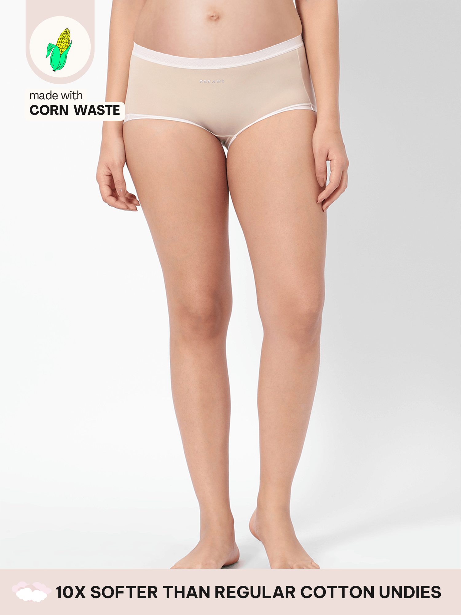 Maternity Corn Bae Full Coverage Boy Shorts Underwear