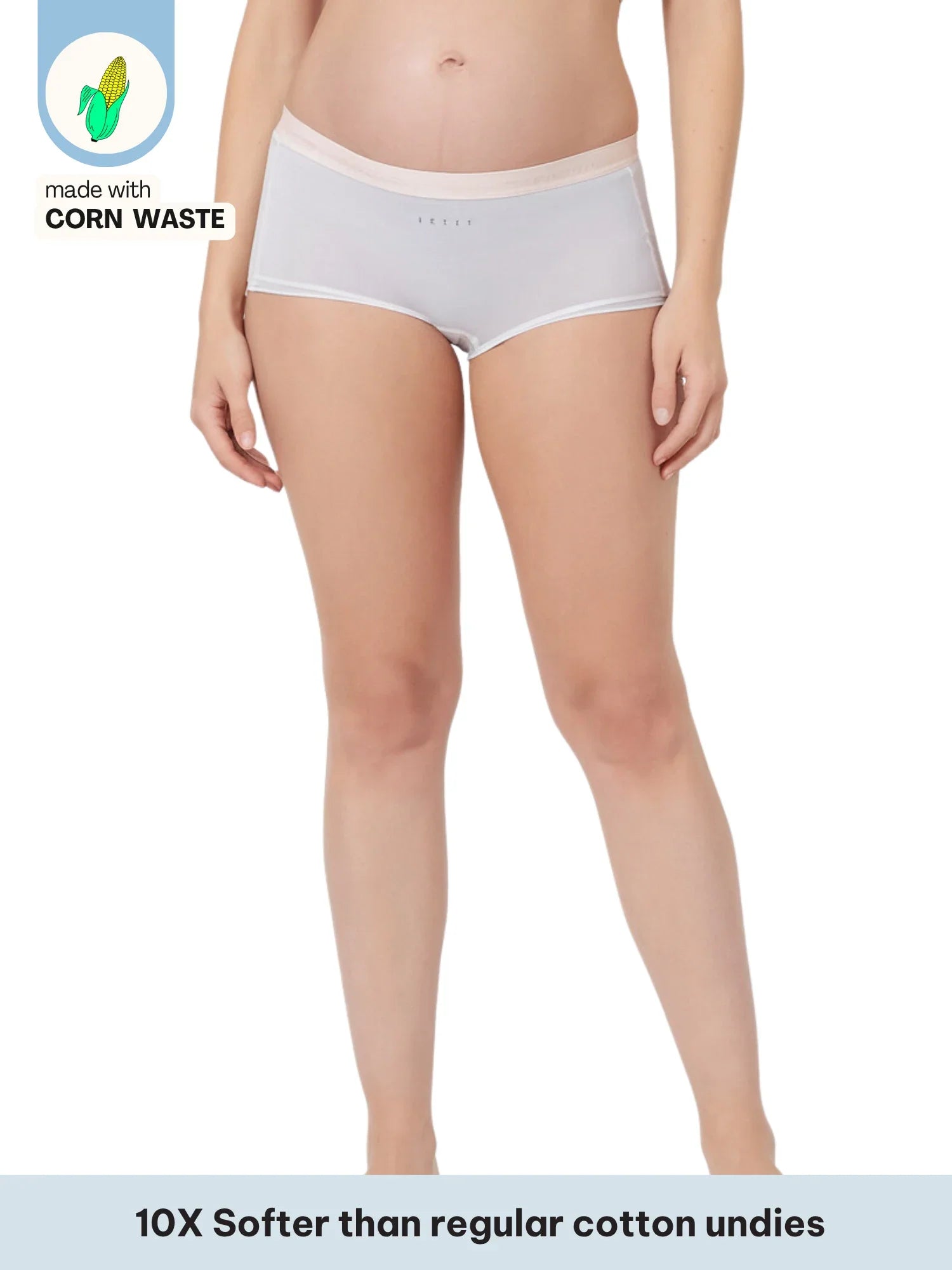 Maternity Corn Bae Full Coverage Boy Shorts Underwear