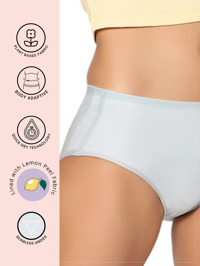 Maternity - Ultra Soft Moisturizing Seamless Bikini Lingerie Set