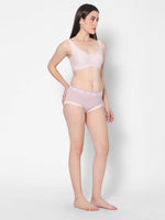 Load image into Gallery viewer, Solid Cute Hipster Moisture Wicking Lingerie Set