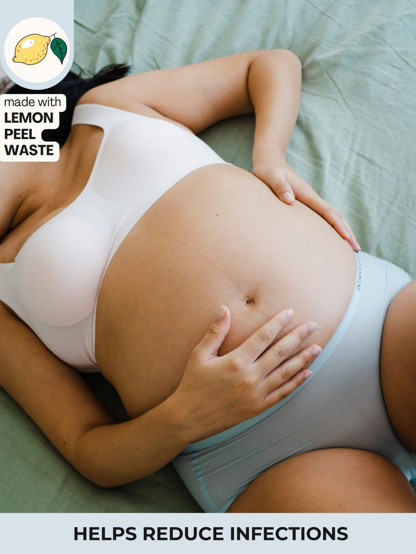 🤰 Lemon Bae Seamless Maternity Bikini  Quick Dry Body Adaptive Undies