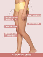 Load image into Gallery viewer, 🍋 Lemon Bae Seamless Bikini Style Quick Dry Body Adaptive Underwear
