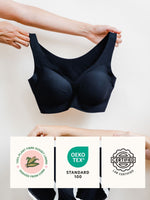 Load image into Gallery viewer, ♻️💧 Ceramide Infused Wireless One Size Seamless Beauty Bra
